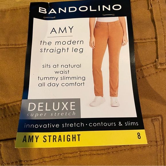 Bandolino Jeans Nwt Bandolino Amy The Modern Straight Leg Jeans